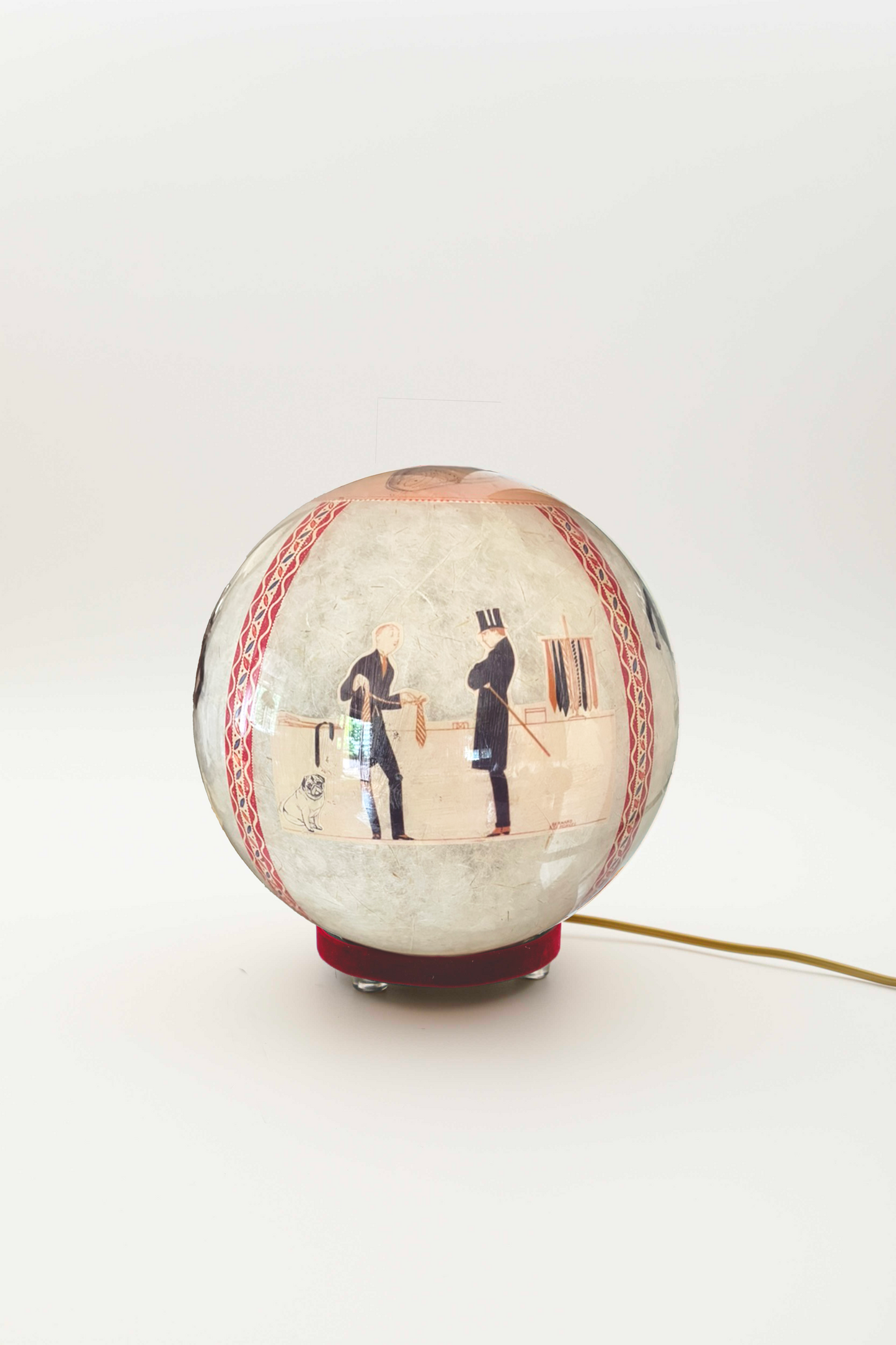 lampada a sfera "the gentelman"