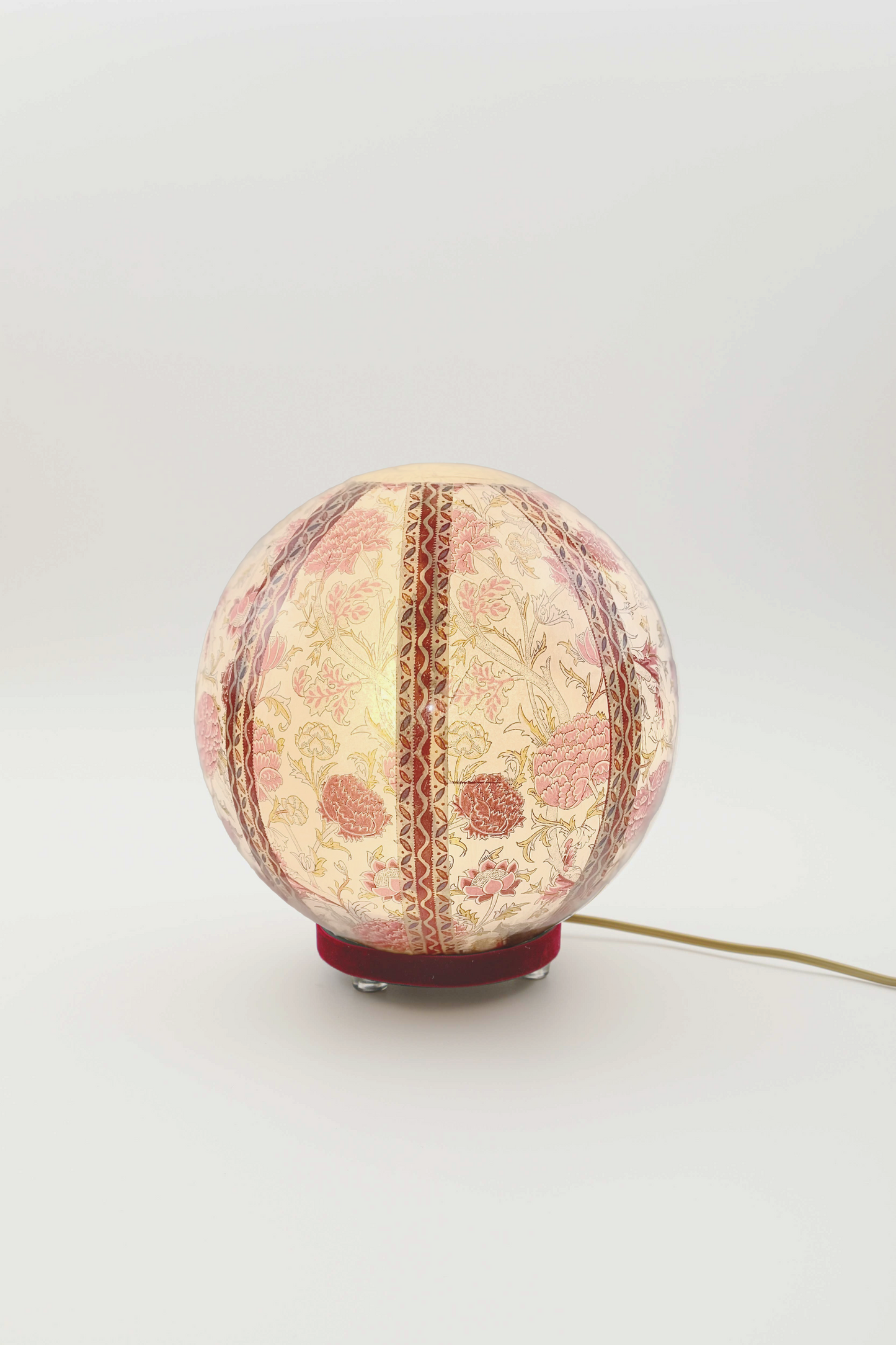 lampada a sfera "rose"