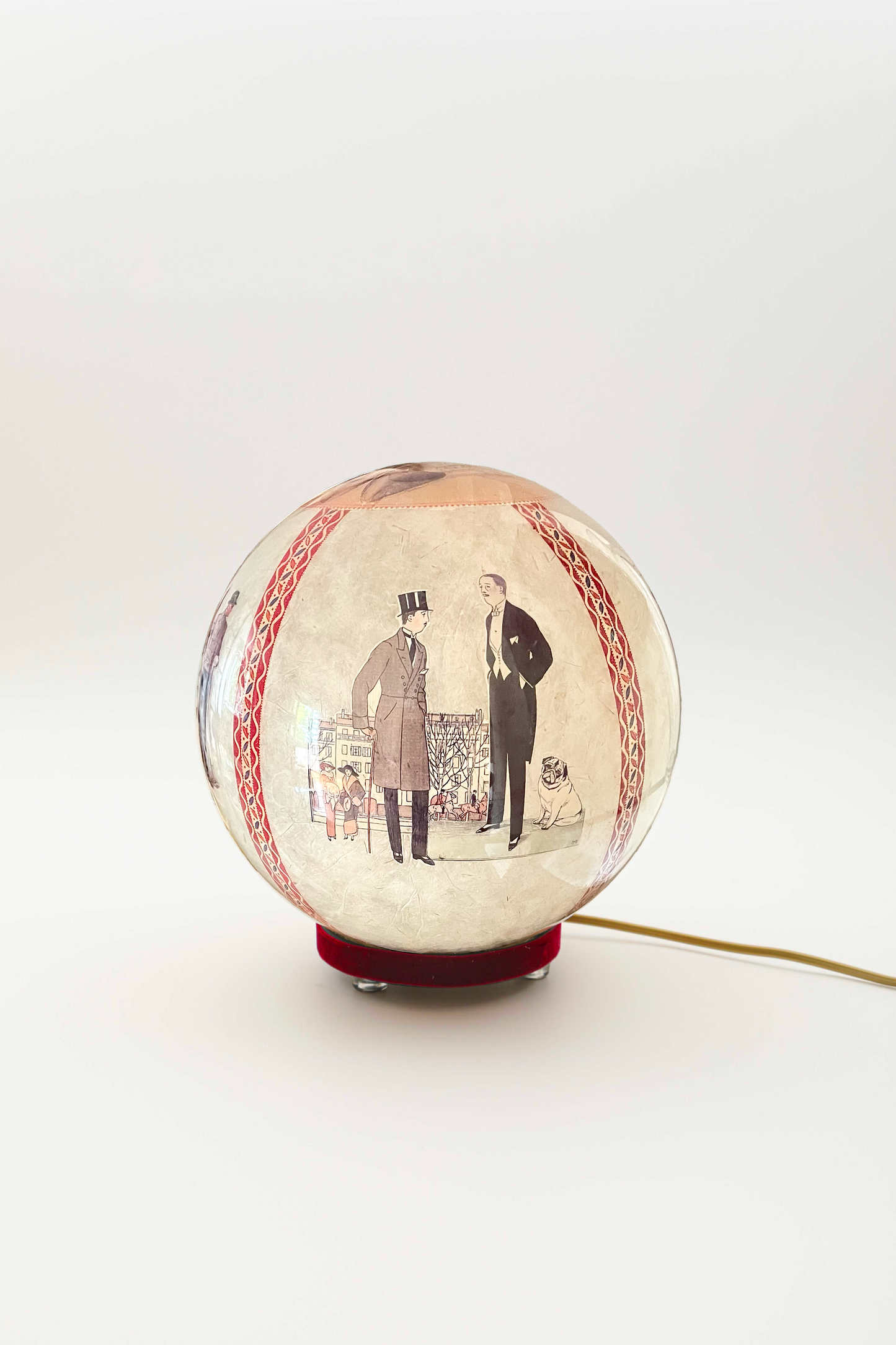 lampada a sfera "the gentelman"