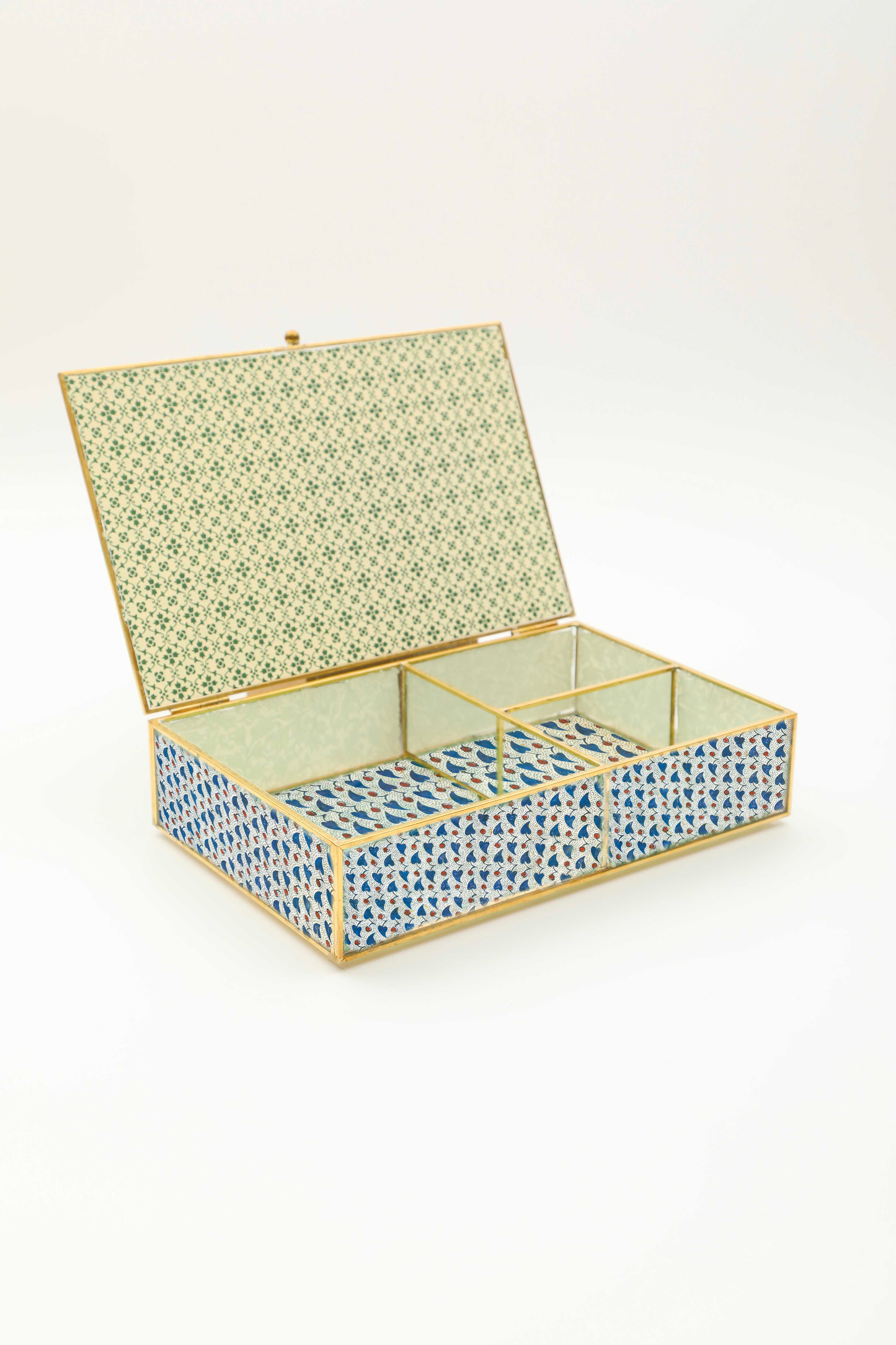 scatola portagioie "papier flèches"