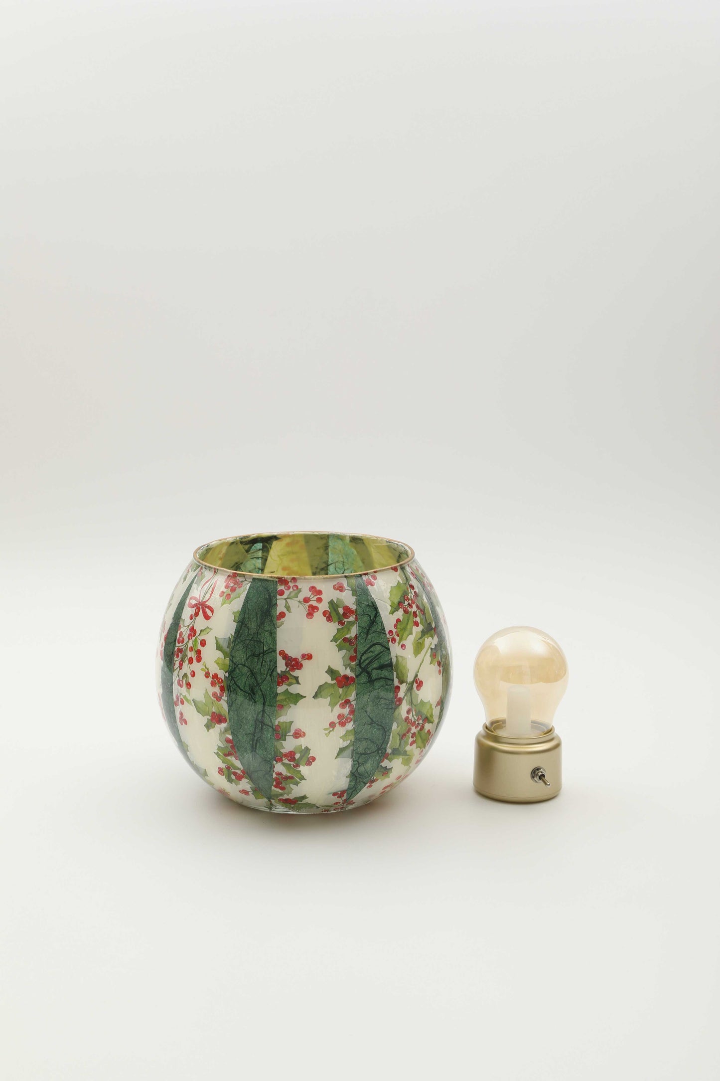 Vaso o Lanterna "happy christmas!"