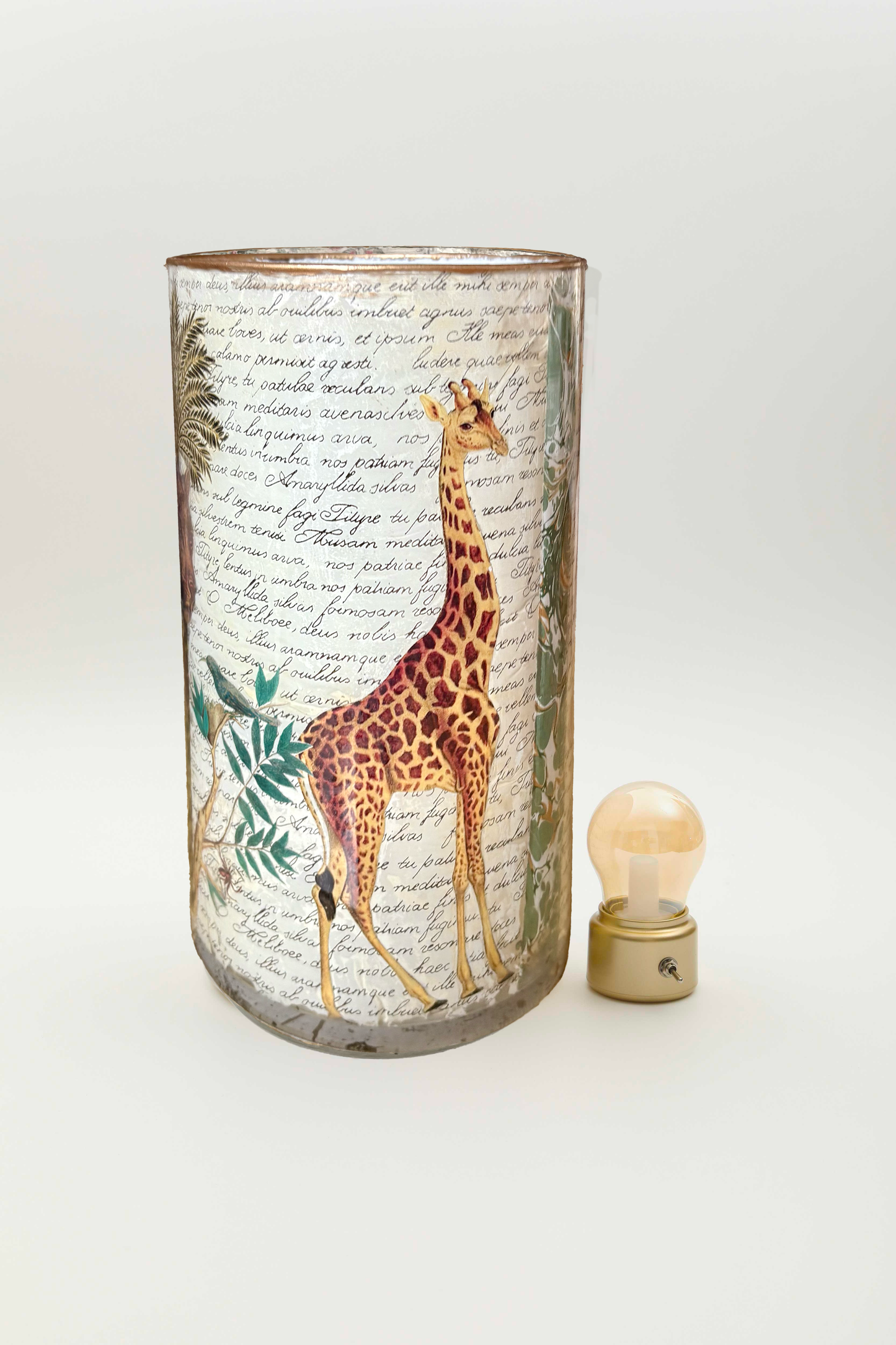 vaso lanterna "girafe"